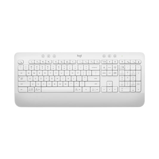 Buy Logitech Signature K650 Wireless Keyboard with Palm Rest Off-white from Vmart in Pakistan