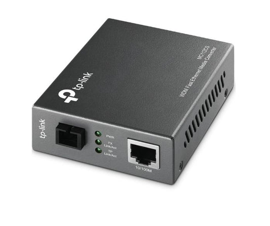 Buy TP-Link MC112CS 10/100Mbps WDM Media Converter from Vmart in Pakistan