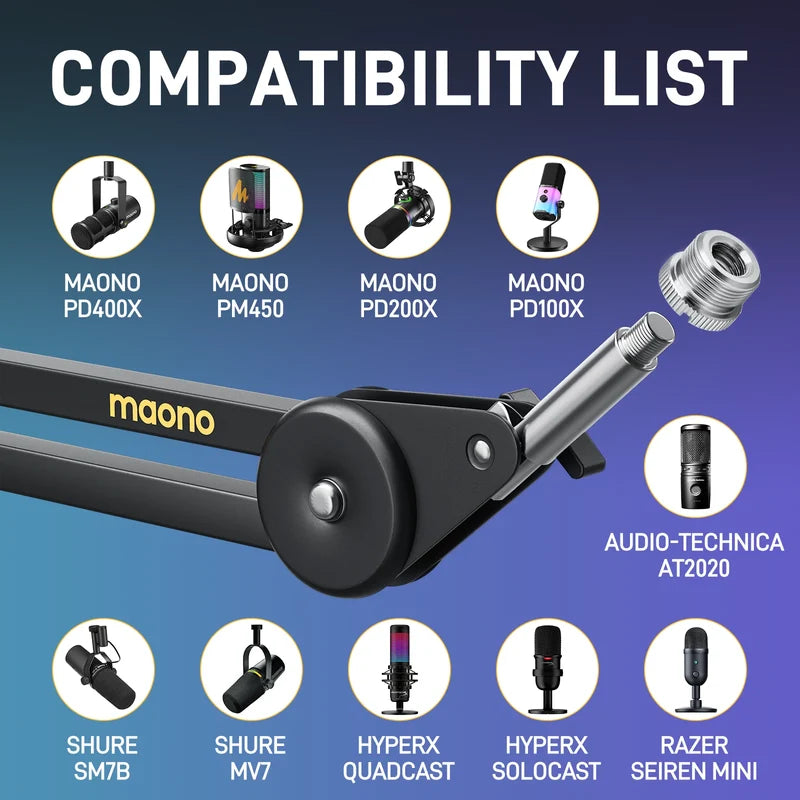Buy Maono BA37 Mic Boom Arm from Vmart in Pakistan