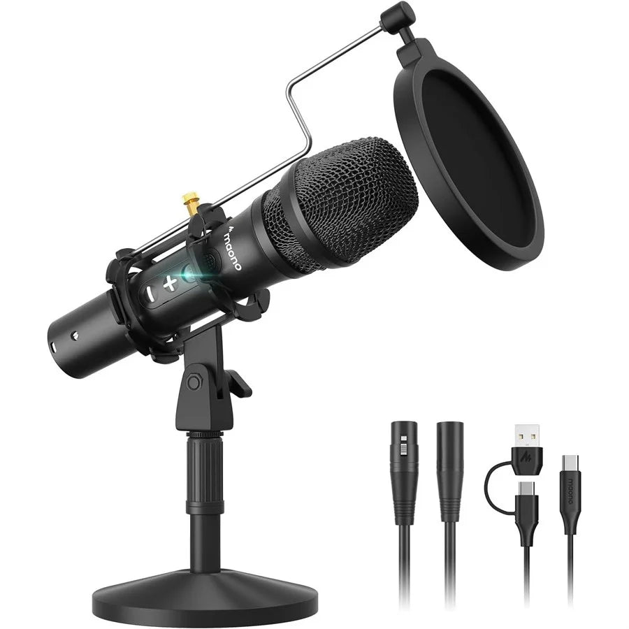 Buy Maono HD300T USB/XLR Podcast Dynamic Microphone from Vmart in Pakistan