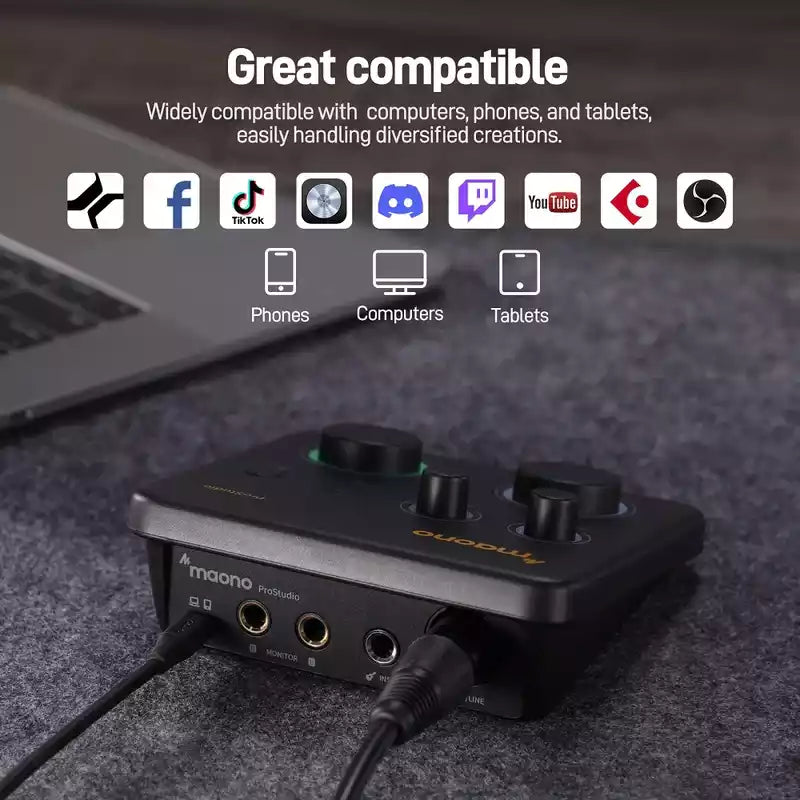 Buy Maono PS22 Lite Audio Interface Vmart in Pakistan
