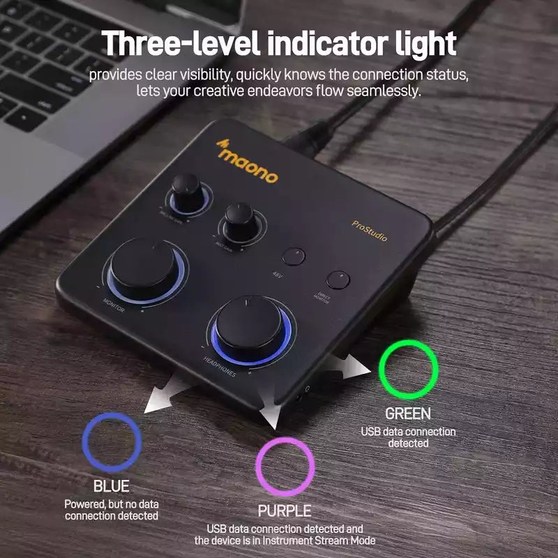 Buy Maono PS22 Lite Audio Interface Vmart in Pakistan