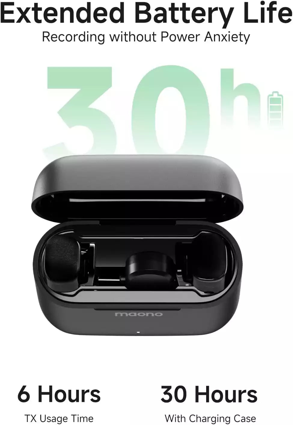 Buy Maono Wave T1 Mini Wireless Lavalier Microphone for iPhone 17 16 15 & Android with USB-C Plug from Vmart in Pakistan