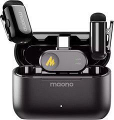 Buy Maono Wave T1 Mini Wireless Lavalier Microphone for iPhone 17 16 15 & Android with USB-C Plug from Vmart in Pakistan