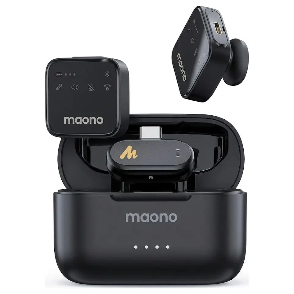 Buy Maono Wave T1 Plus PC2 Microphone Wireless Lavalier Microphone Type-C Vmart in Pakistan