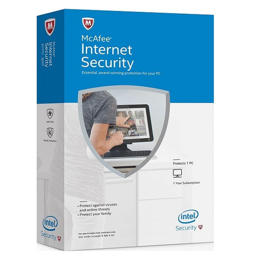 Buy McAfee Internet Security 2017 - 10 Devices from Vmart in Pakistan