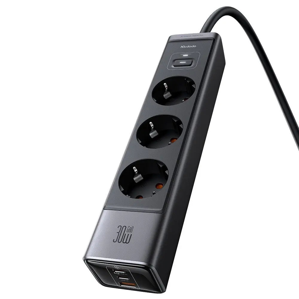 Buy Mcdodo 0620 6-in-1 30W GaN Surge Protection Power Strip EU from Vmart in Pakistan