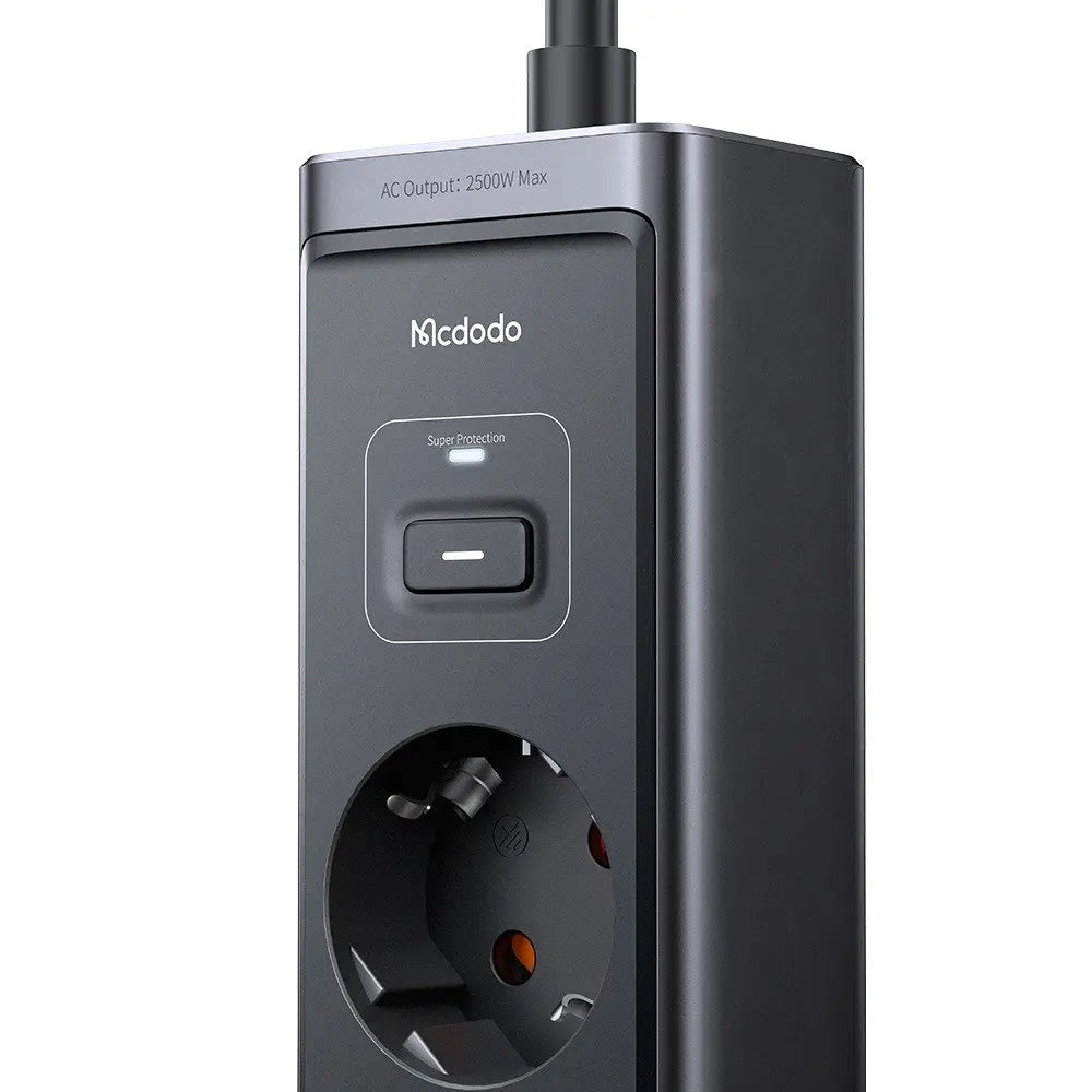 Buy Mcdodo 0620 6-in-1 30W GaN Surge Protection Power Strip EU from Vmart in Pakistan