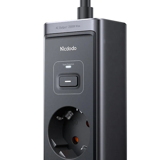 Buy Mcdodo 0620 6-in-1 30W GaN Surge Protection Power Strip EU from Vmart in Pakistan