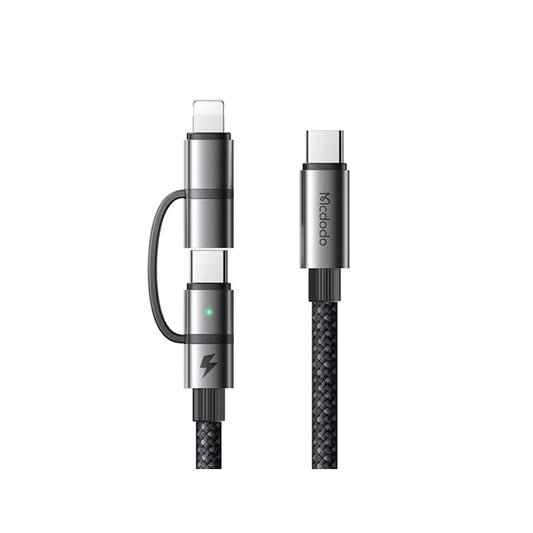 Buy Mcdodo CA-0450 2-in-1 100W USB-C to USB-C + Lightning Fast Charging Data Cable 1.2m from Vmart in Pakistan