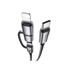 Buy Mcdodo CA-0450 2-in-1 100W USB-C to USB-C + Lightning Fast Charging Data Cable 1.2m from Vmart in Pakistan