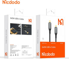 Buy Mcdodo CA-2990 240W USB 4.0 Type-C to Type-C Cable 1.2m from Vmart in Pakistan