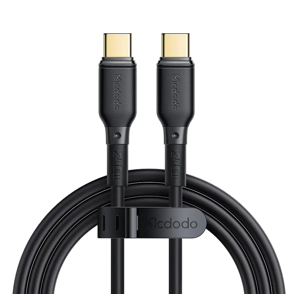 Buy Mcdodo CA-3311 Type-C To Type-C 240W Fast Charging Cable 2m Black from Vmart in Pakistan