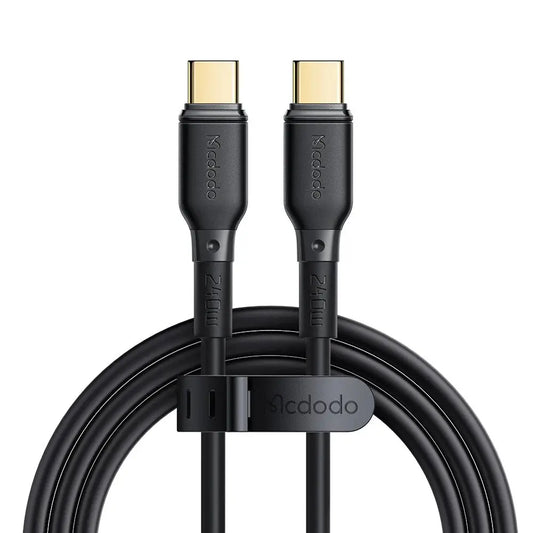 Buy Mcdodo CA-3311 Type-C To Type-C 240W Fast Charging Cable 2m Black from Vmart in Pakistan