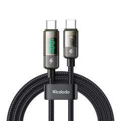Buy Mcdodo CA-3610 USB-C to USB-C Cable Auto Power Off PD 100W 1.2m Black from Vmart in Pakistan