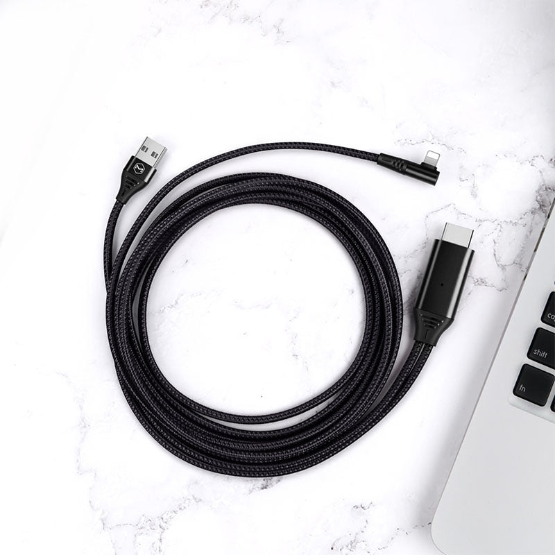 Buy Mcdodo CA-6400 Lightning to HDMI 4K@60fps Nylon Braided Cable 2m from Vmart in Pakistan