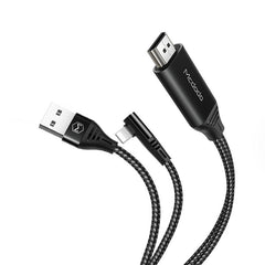 Buy Mcdodo CA-6400 Lightning to HDMI 4K@60fps Nylon Braided Cable 2m from Vmart in Pakistan