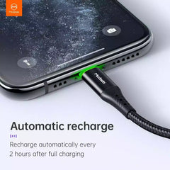 Buy Mcdodo CA-7361 Ai Auto Power Off PD Type-C To Lightning Cable 1.8m Black from Vmart in Pakistan