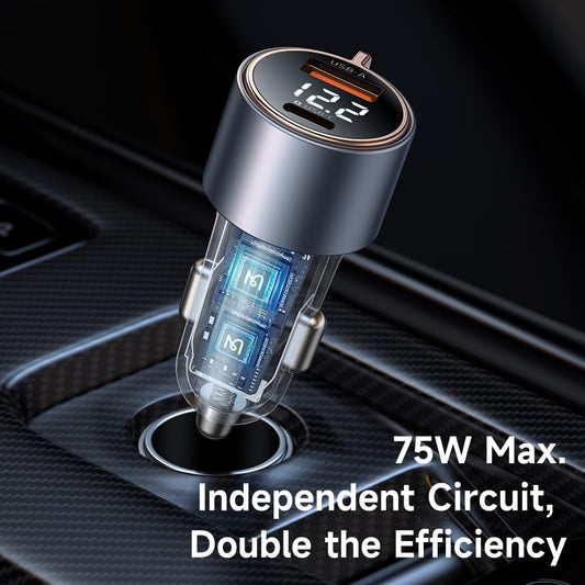 Mcdodo CC-3690 75W Digital Display PD Fast Car Charger
