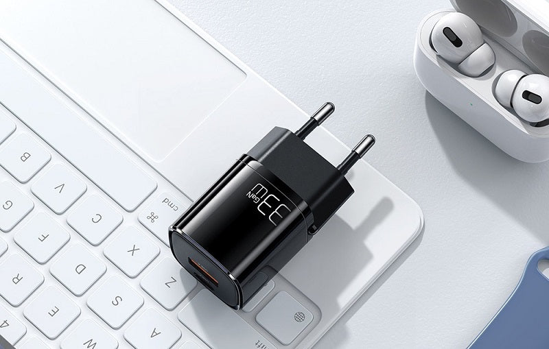 Buy Mcdodo CH-0151 33W PD+QC Dual Port Nano Charger EU Black from Vmart in Pakistan