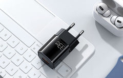 Buy Mcdodo CH-0151 33W PD+QC Dual Port Nano Charger EU Black from Vmart in Pakistan