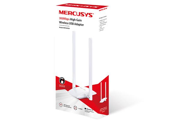 Mercusys MW300UH 300Mbps High Gain Wireless USB Adapter