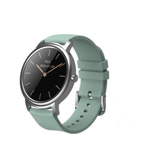 Mibro Air Smart Watch - Silver Dial With Green Straps