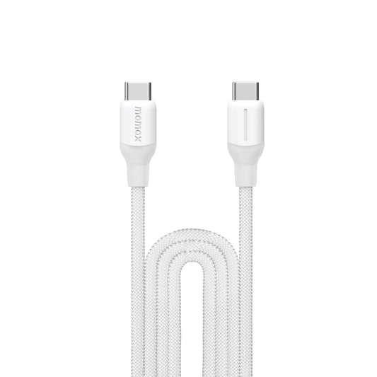 Buy Momax DC26W 1-Link Flow USB-C to USB-C Braided Cable 100W 3m White from Vmart in Pakistan
