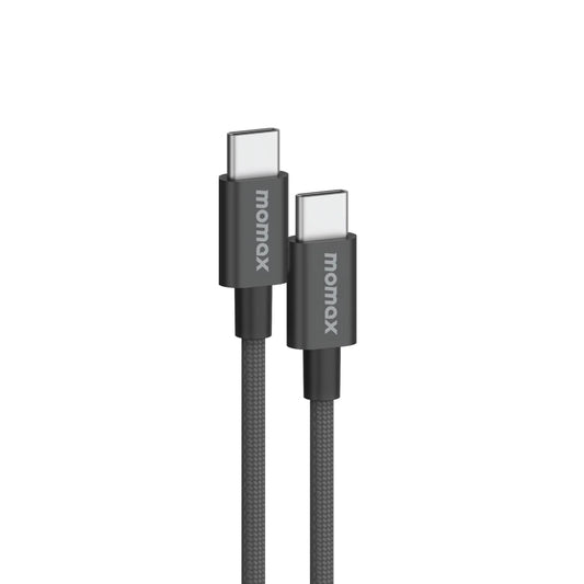 Buy Momax DC30D Elite 60W USB-C to USB-C Nylon Braided Cable 1.5m Black from Vmart in Pakistan