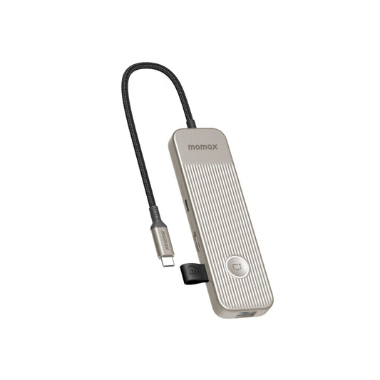 Buy Momax DH18L OneLink 8-in-1 USB-C Hub Titanium from Vmart in Pakistan