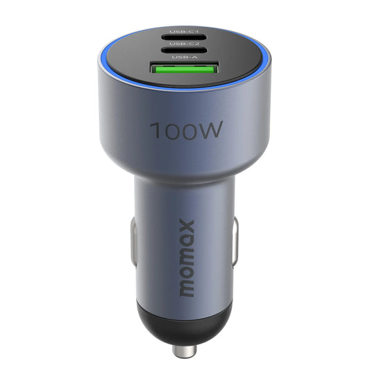 Buy Momax UC17E MoVe 100W 3-Port Car Charger from Vmart in Pakistan