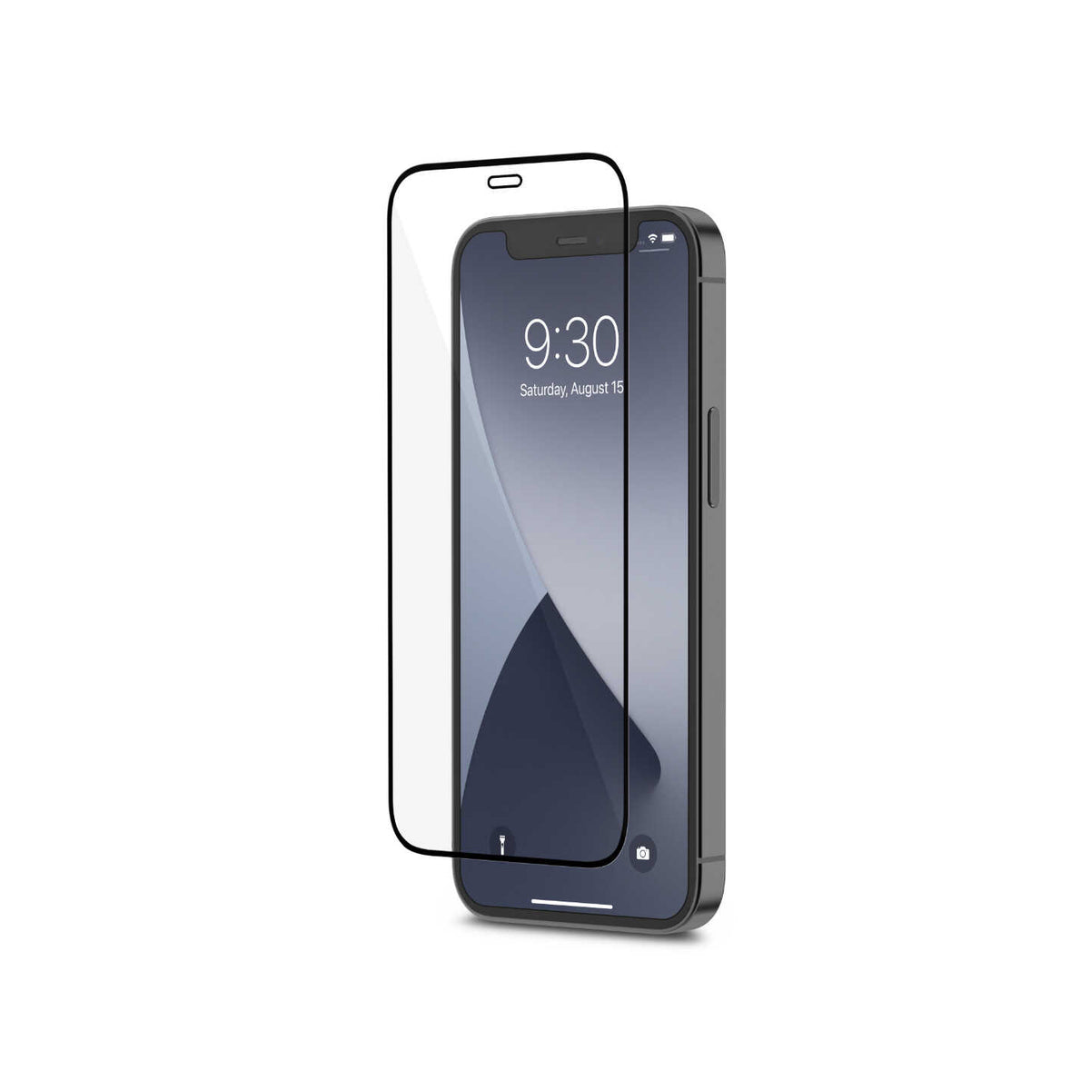 Moshi AirFoil Pro Black (Clear/Glossy) for iPhone 12 mini