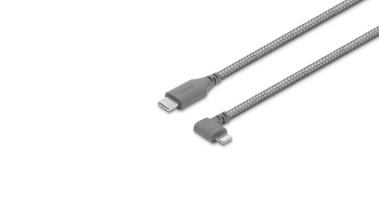 Buy Moshi Integra USB-C to Lightning Cable with 90-degree Connector 5ft (1.5m) - Titanium Gray from Vmart in Pakistan