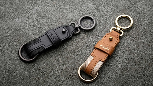 Moshi Key Ring - Slate Black