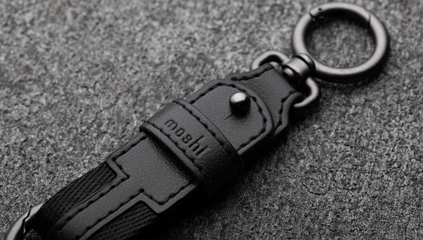 Moshi Key Ring - Slate Black