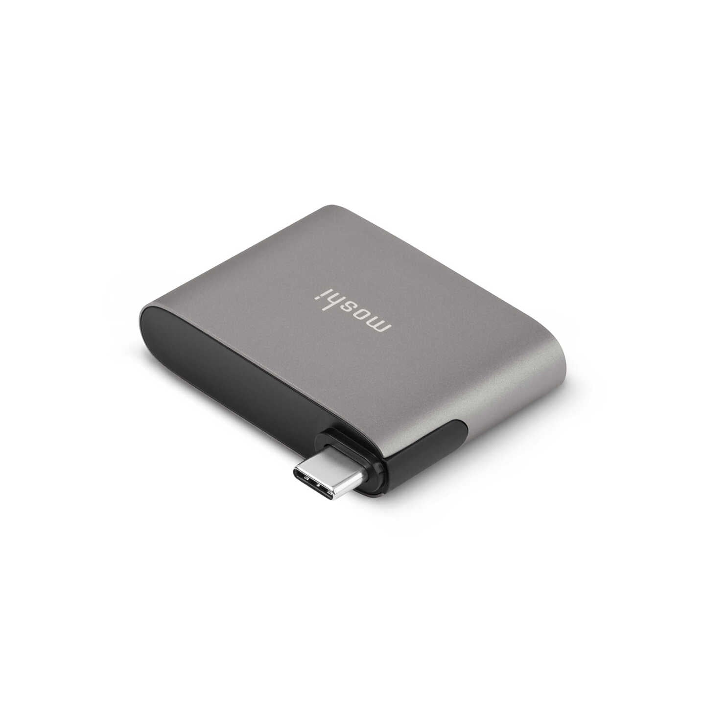 Moshi USB-C to HDMI Adapter with Charging - Titanium Gray