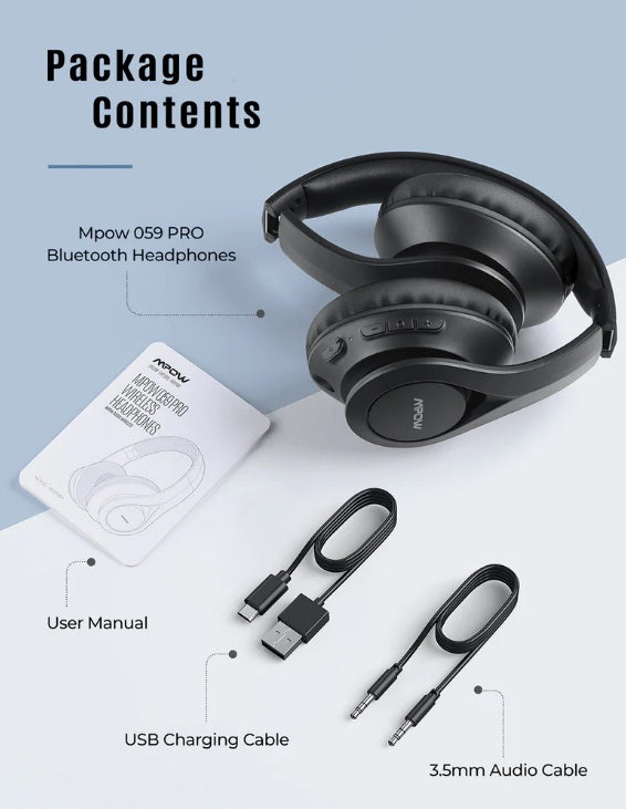 Mpow 059 Pro/Lite Bluetooth Headphones