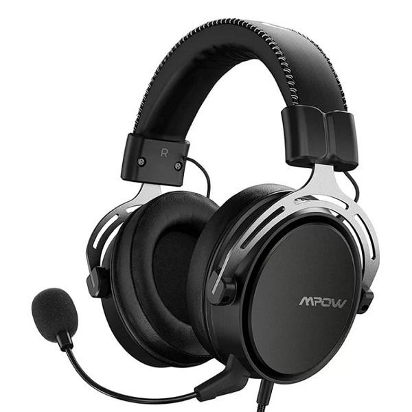 Mpow Air SE Gaming Headset - Black/Silver