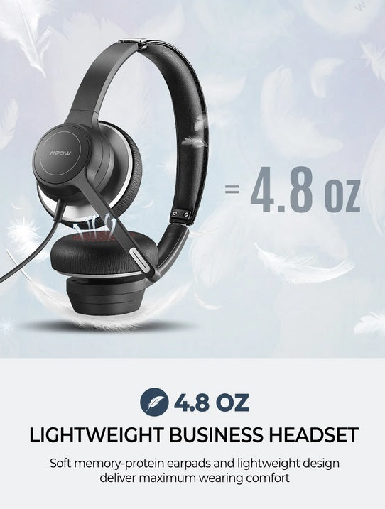 Mpow HC6 USB Headset with Microphone