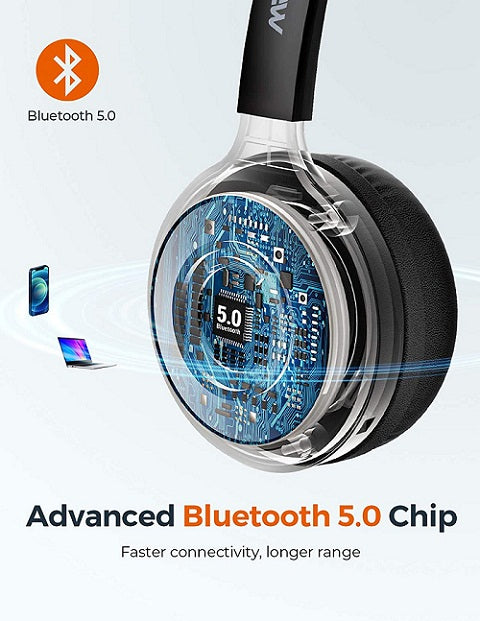 Buy Mpow M5 Pro Bluetooth Headset with Microphone from Vmart in Pakistan
