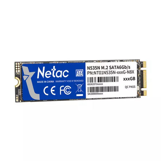 Buy Netac N535N M.2 SATA (Dual Cut) SSD 512GB from Vmart in Pakistan