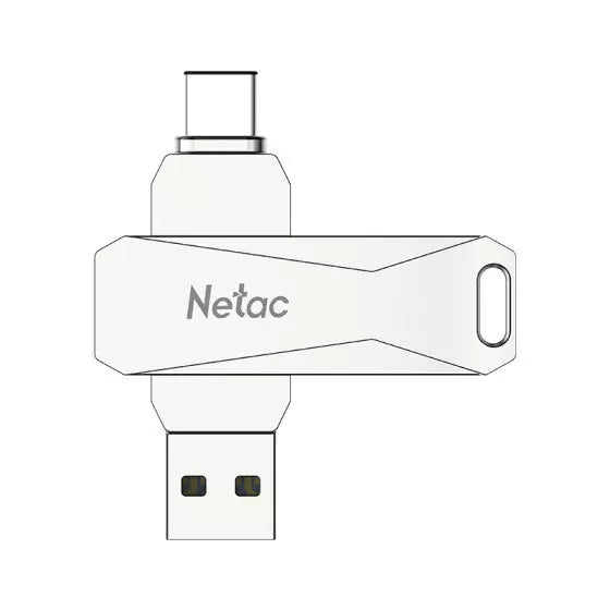 Netac U782C 3.0 Dual Drive Metal Type-C OTG USB 32GB