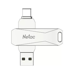 Netac U782C 3.0 Dual Drive Metal Type-C OTG USB 128GB