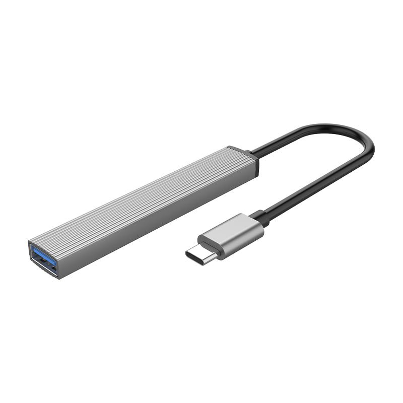 ORICO AH-12F 4 In 1 Type C to USB 3.0 Hub - Gray