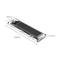 ORICO TCM2F-C3 NGFF M.2 SSD External Enclosure