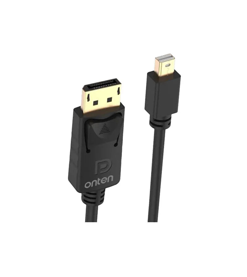 Onten DP101 Mini DisplayPort to DisplayPort Cable 2m