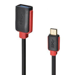 Onten OTN-69002 Type-C To USB 3.0 Female Cable 1m Black