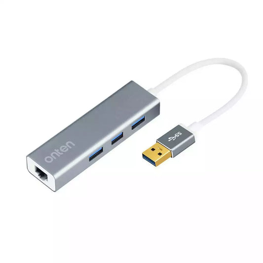 Buy Onten U5220 USB 3.0 to Ethernet + 3 USB from Vmart in Pakistan