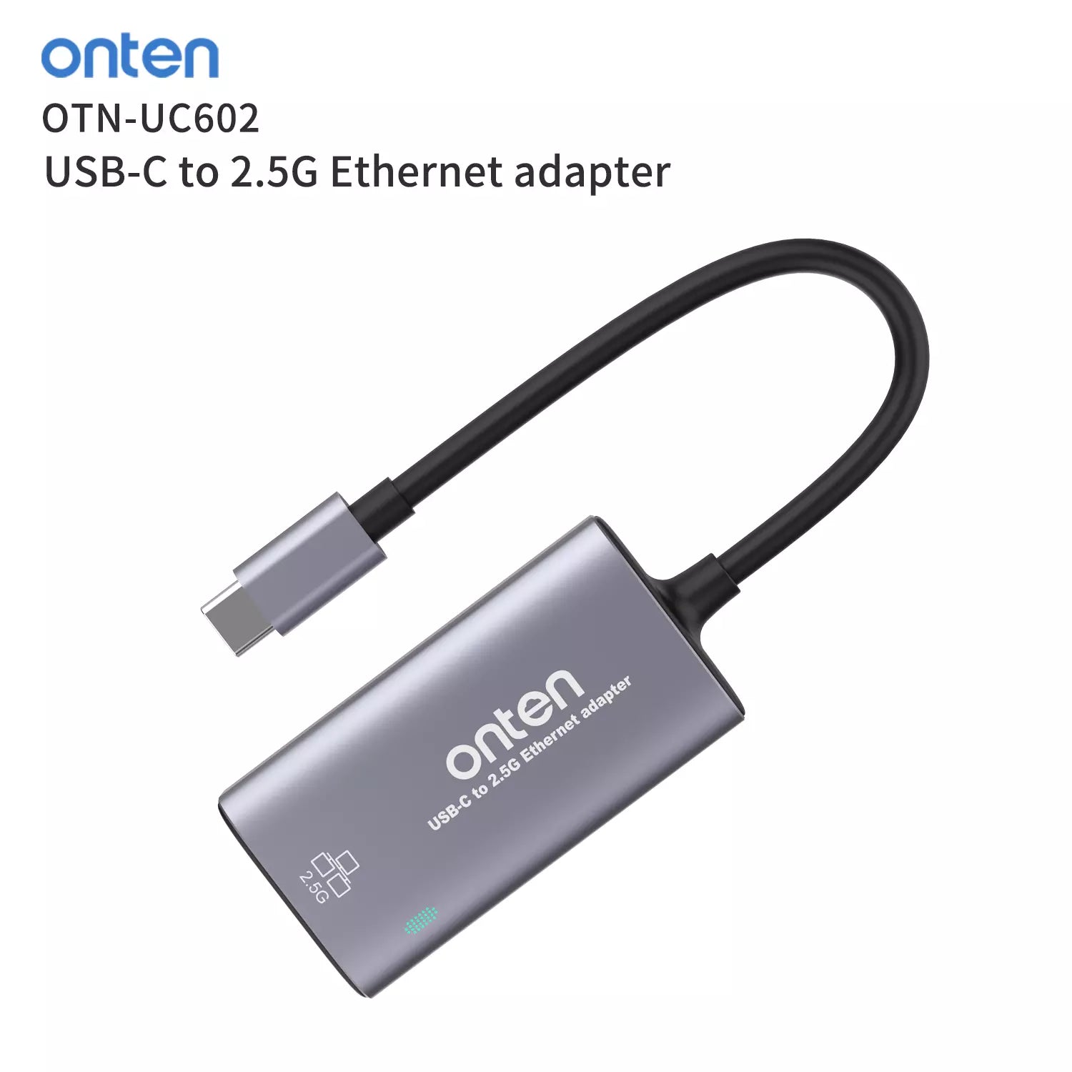 Onten UC602 Type C to RJ45 Network Adapter