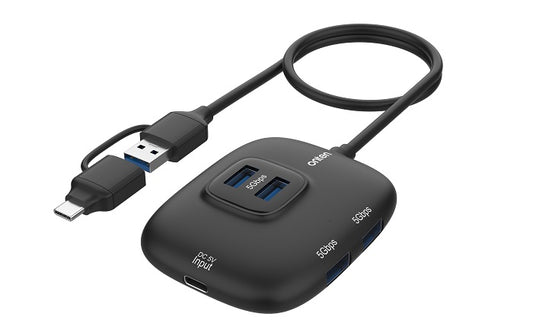 Buy Onten UCA310 5 in 2 4-port USB 3.2 Gen 1 5G Hub Supports 5V Power Supply from Vmart in Pakistan